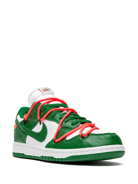 NIKE X OFF-WHITE DUNK LOW "PINE GREEN" SNEAKERS