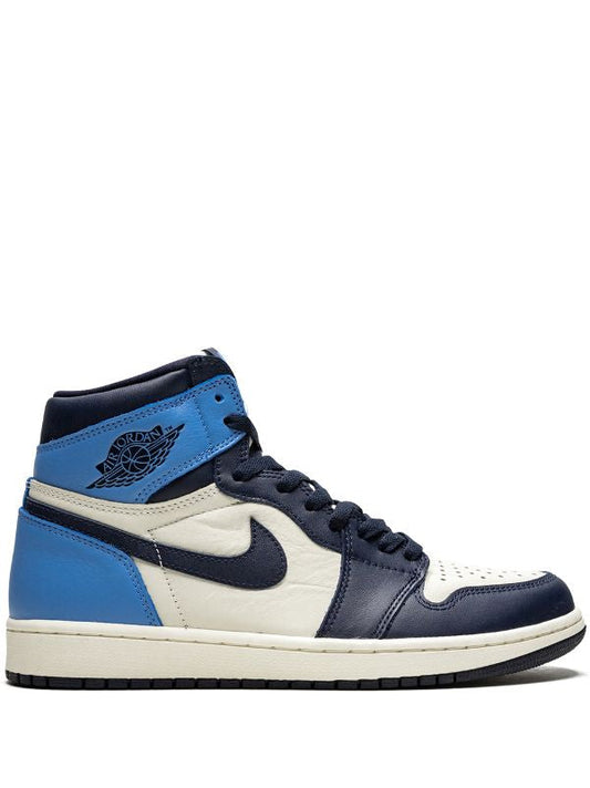 AIR JORDAN 1 RETRO HIGH OG "OBSIDIAN/UNIVERSITY BLUE"