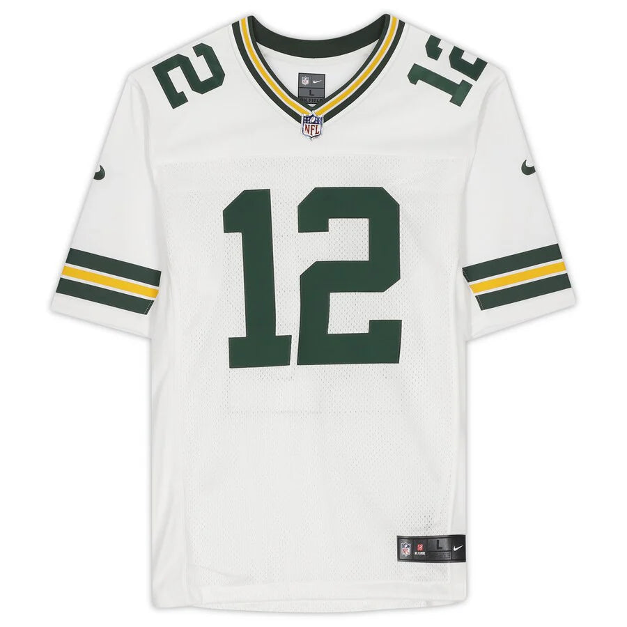 NFL GREEN BAY PACKERS AARON RODGERS #12 ROAD GAME JERSEY