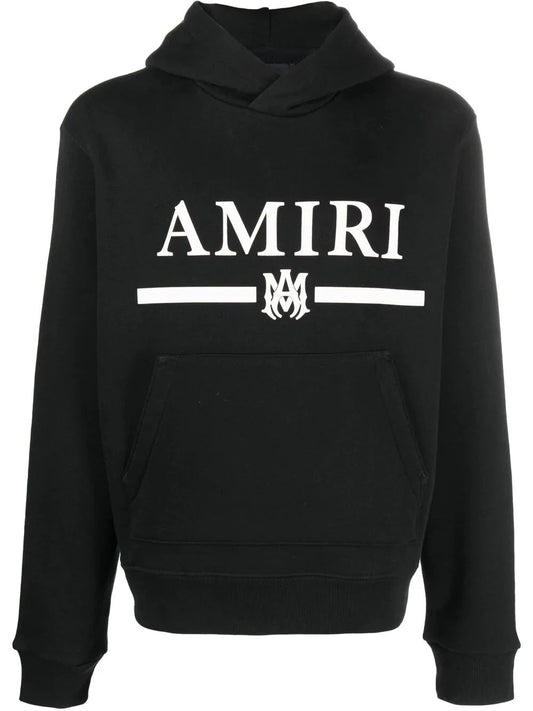 AMIRI BLACK 'AMIRI' BAR HOODIE