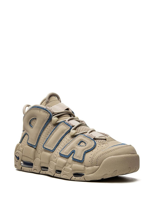 NIKE AIR MORE UPTEMPO "LIMESTONE" SNEAKERS