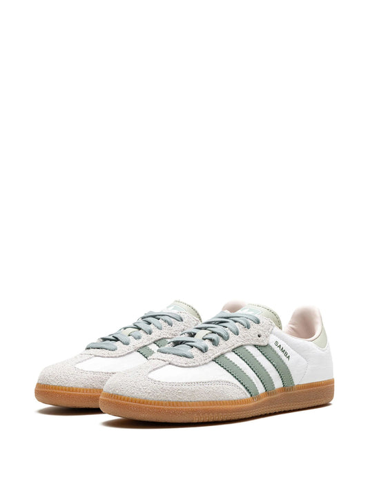 ADIDAS SAMBA "SILVER GREEN" SNEAKERS