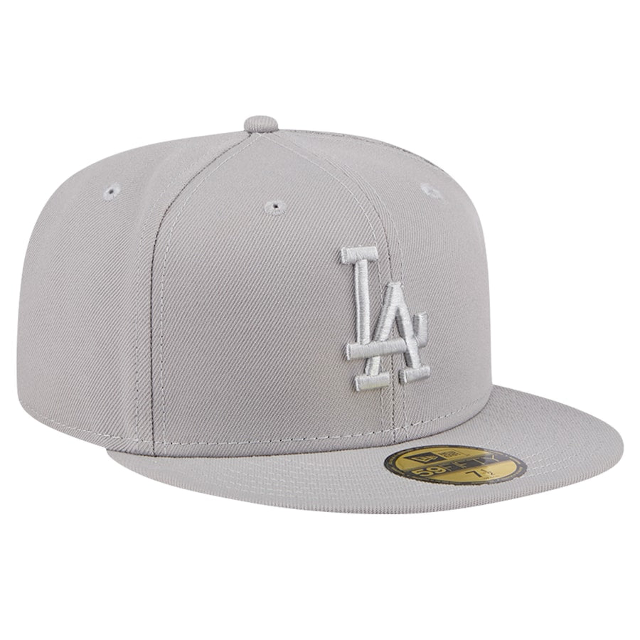 NEW ERA LOS ANGELES DODGERS 59FIFTY COLOR PACK FITTED CAP - GREY