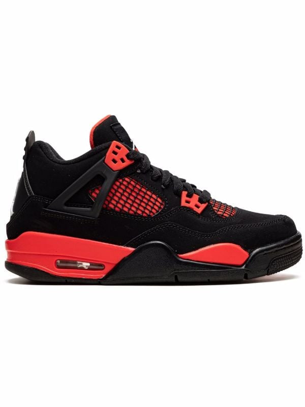 AIR JORDAN 4 RETRO "RED THUNDER" SNEAKERS