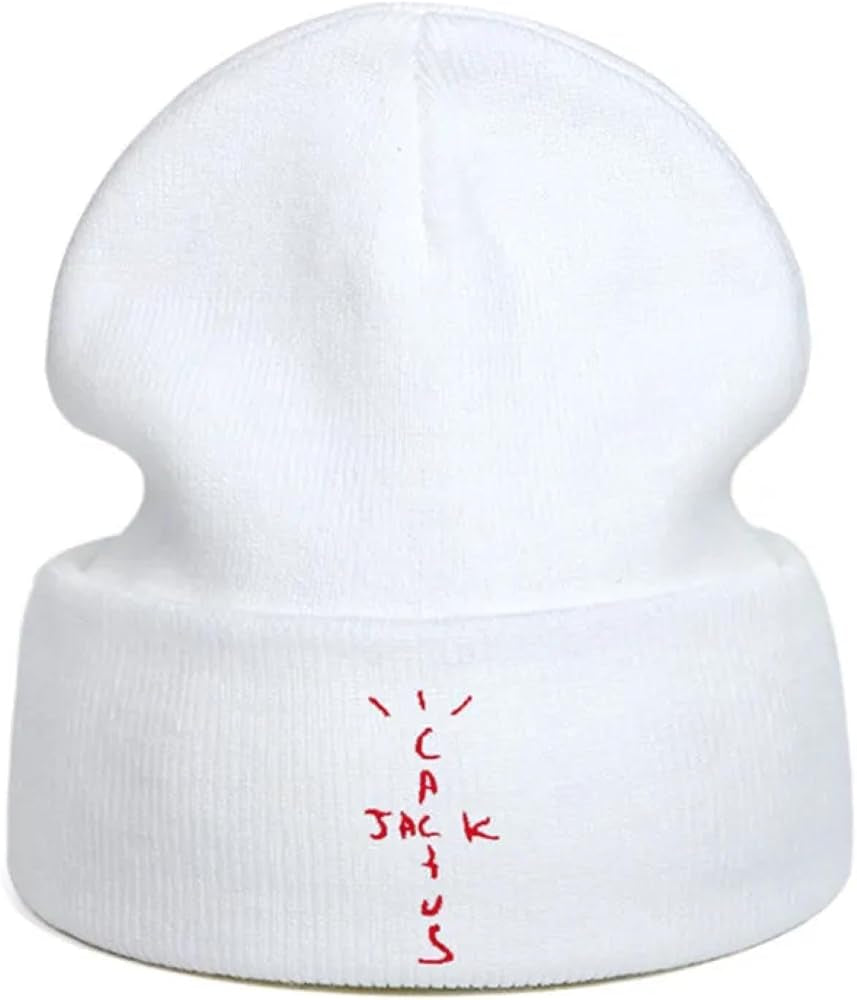 CACTUS JACK BEANIE WHITE 2