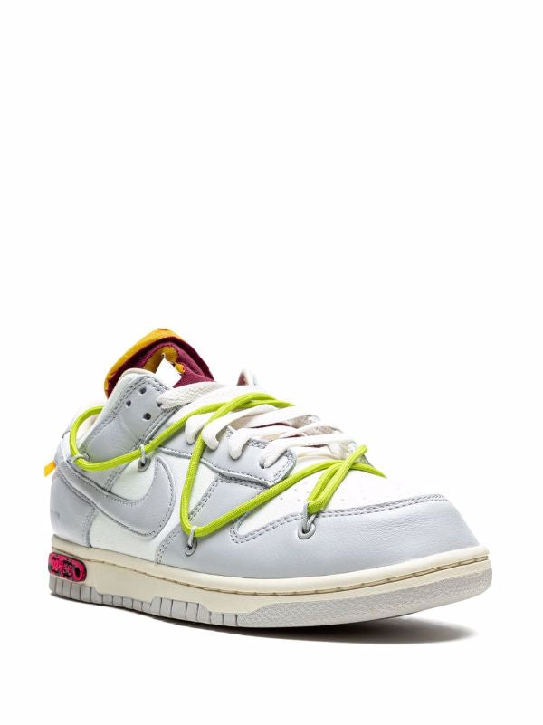 NIKE X OFF-WHITE DUNK LOW "LOT 08" SNEAKERS 2