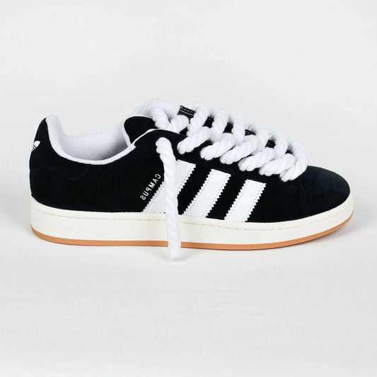 Adidas Originals Junior Campus 00S Black with rope laces  Sneaker 1