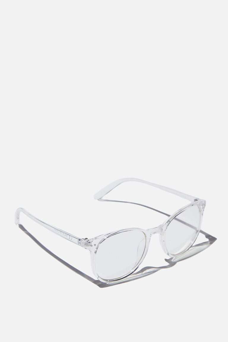 BLUE LIGHT NERD GLASSES - CLEAR