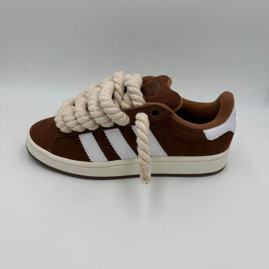 Adidas Originals Junior Campus 00S Brown with rope laces  Sneaker