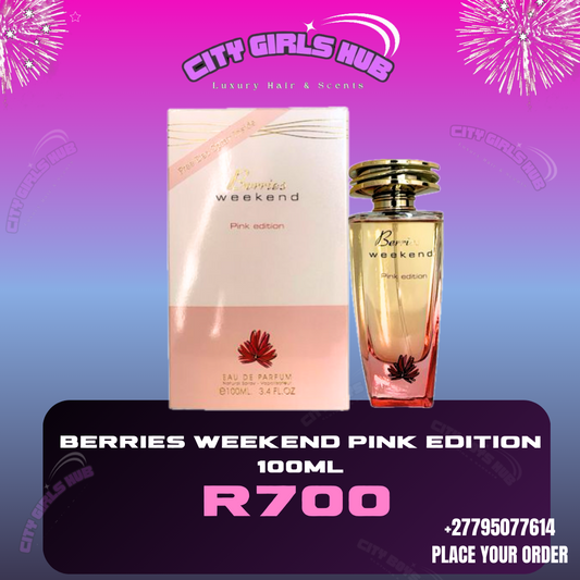 BERRIES WEEKEND PINK EDITION
100ML