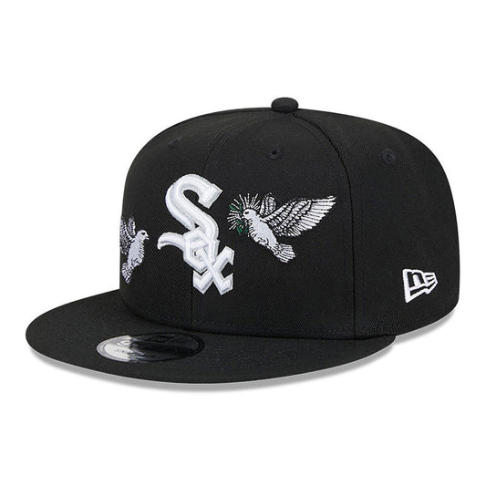 LOS ANGELES DODGERS 9FIFTY PEACE BLACK CAP 1