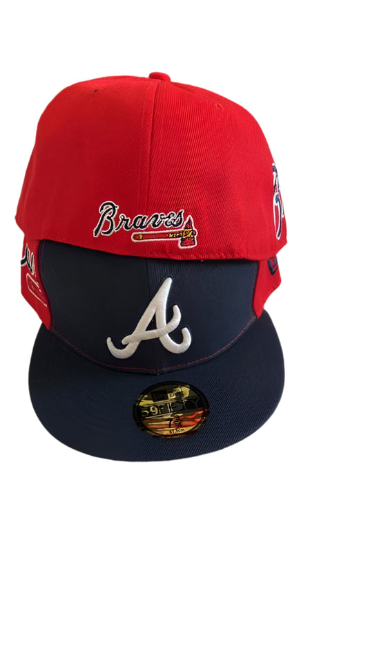 ATLANTA BRAVES 9FIFTY MLB ESSENTIAL NAVY CAP