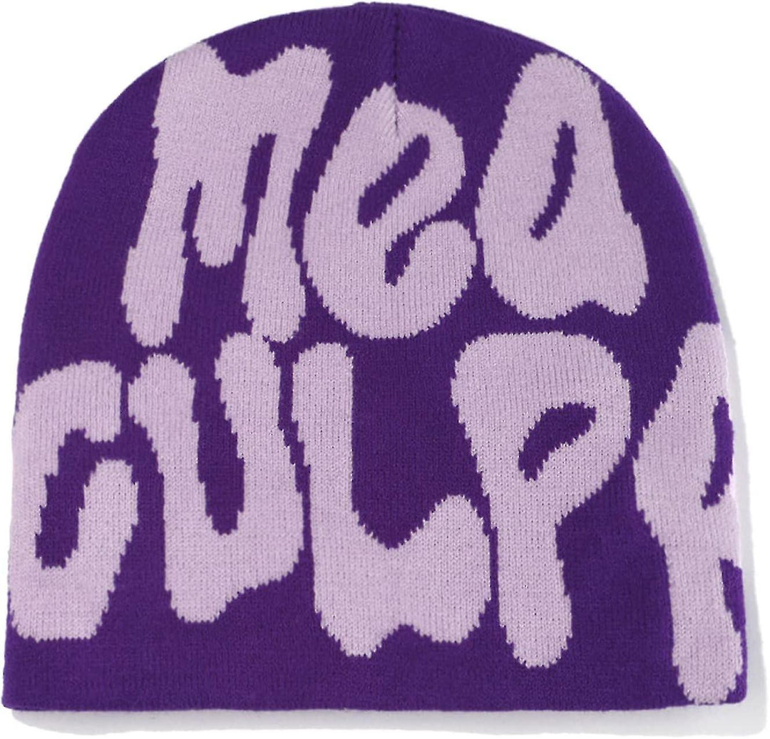 MEA CULPA BEANIE PURPLE