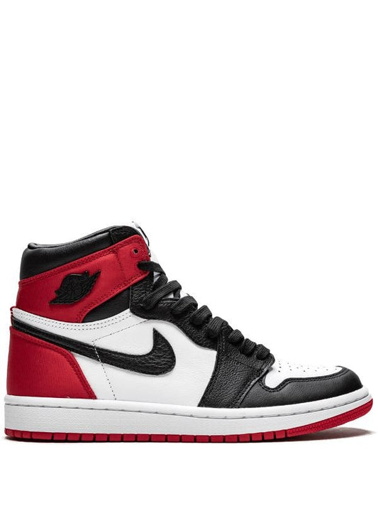 AIR JORDAN 1 HIGH OG "SATIN BLACK TOE" SNEAKERS