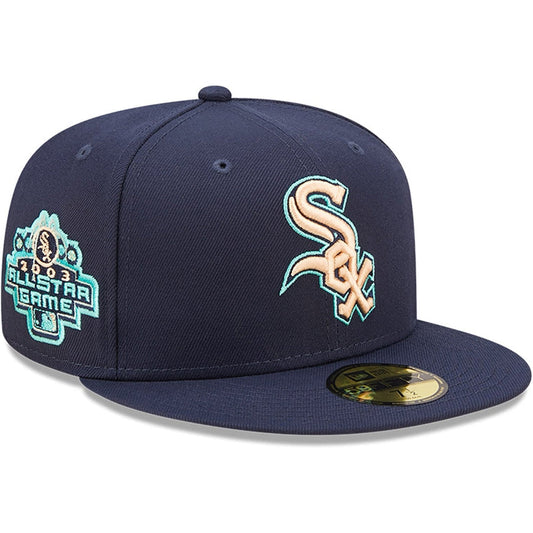 NEW ERA X LIDS HD CHICAGO WHITE SOX OCEANSIDE PEACH 59FIFTY FITTED CAP