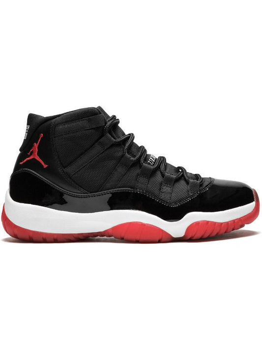 AIR JORDAN 11 RETRO "BRED" SNEAKERS