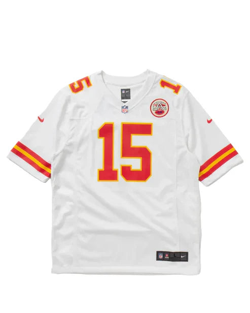 NFL KANSAS CITY CHIEFS ROAD GAME JERSEY PATRICK MAHOMES #15