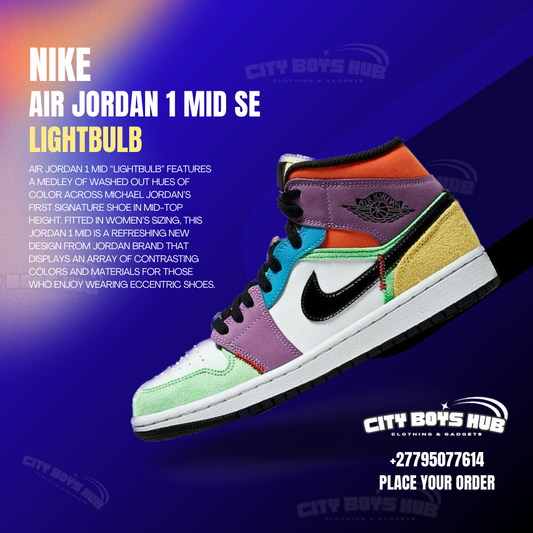 NIKE AIR JORDAN 1 MID SE LIGHTBULB