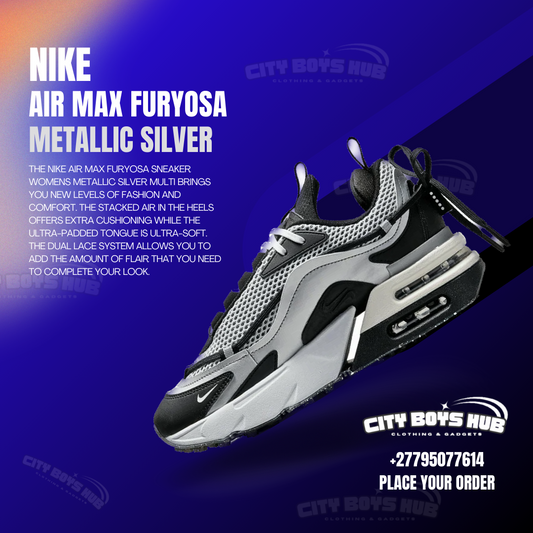 NIKE AIR MAX FURYOSA METALLIC SILVER