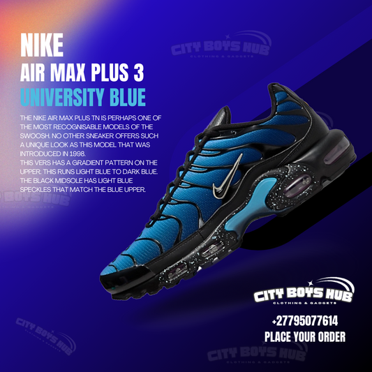 NIKE AIR MAX PLUS 3 UNIVERSITY BLUE