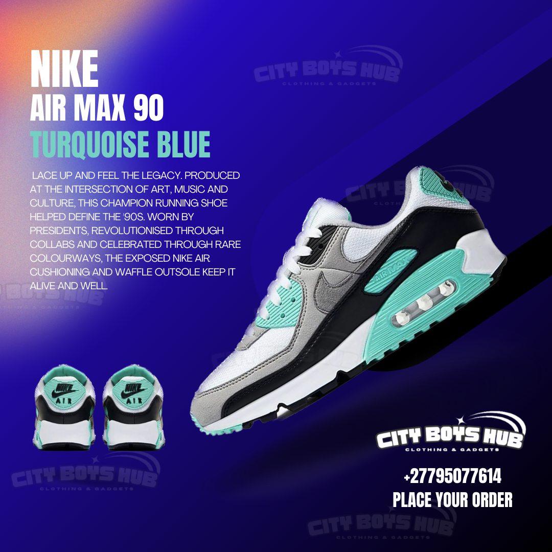 AIR MAX 90 TURQUOISE BLUE