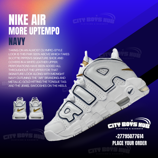 NIKE AIR UPTEMPO NAVY