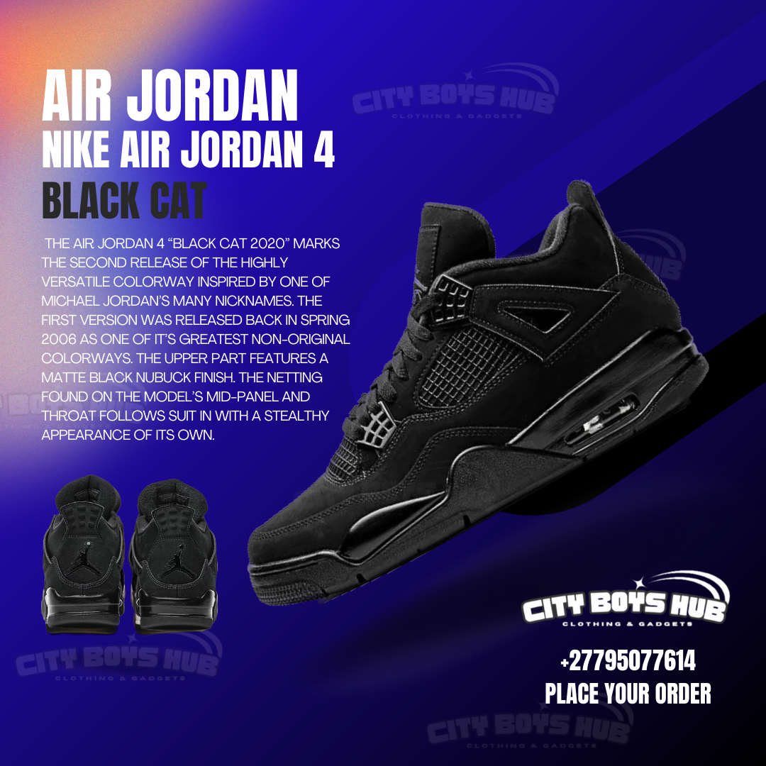 AIR JORDAN 4 BLACK CAT